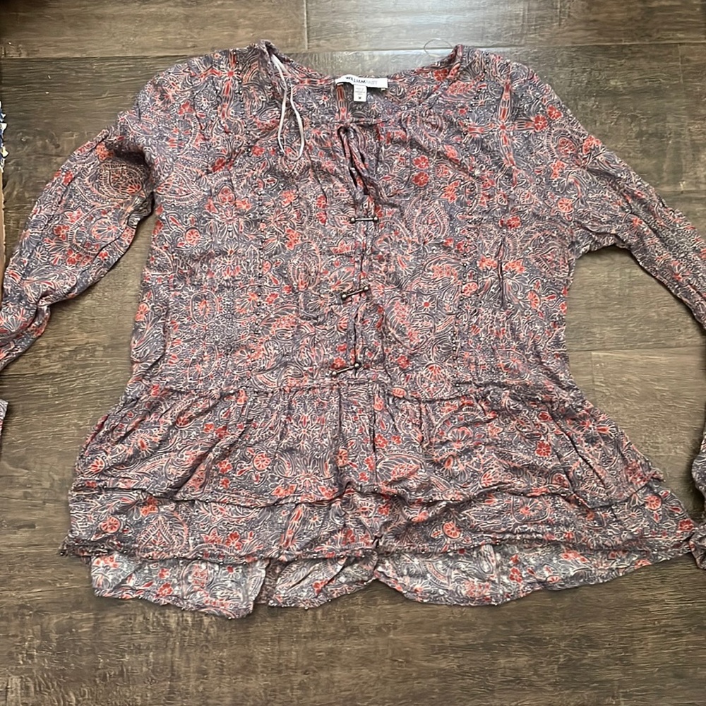Floral long sleeve